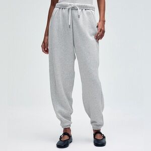 scuba mid-rise oversized joggers
